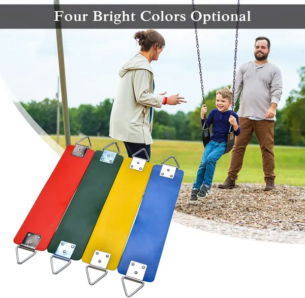 Reznor_Heavy_Duty_Flexible_Eva_Swing_Seat_With_Metal_Triangle_Ring_For_Kids_,_Red