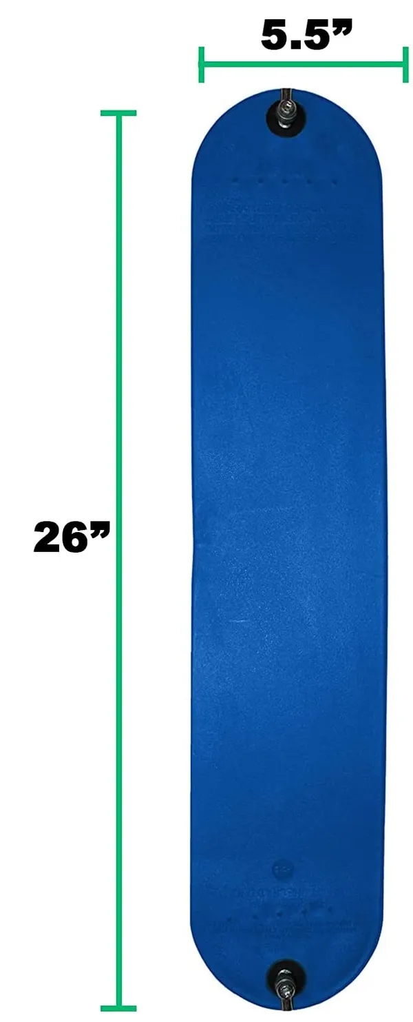 Reznor_Flexible_Swing_Seat_Set_For_Kids_Outdoor_Park_Garden_Tree_Backyard_With_60_Plastic_Coated_Chain_Weight_Support_Upto_150kg,_Blue
