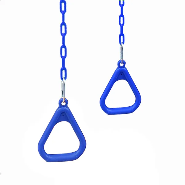 Reznor_Gym_Trapeze_Ring_With_Chain_Set_For_Kids_Sports_Outdoor_Indoor_Gym_Swing,_Blue