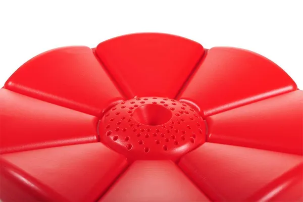 Reznor_Disc_Seat_Rope_Swing_Set_Easy_To_Hang_Daisy_Monkey_Swing_Disk_For_Kids_To_Play_Outdoors_With_Adjustable_Height_Red