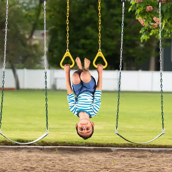 Reznor_Gym_Trapeze_Ring_With_Chain_Set_For_Kids_Sports_Outdoor_Indoor_Gym_Swing,_Yellow