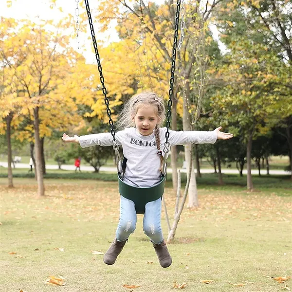 Reznor_Flexible_High_Back_Full_Bucket_Chair_Swing_For_Children_S_Rznr_324_Seat_Only_Green