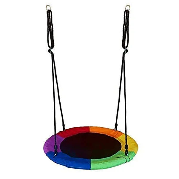 Reznor_Multicolor_Swing_40_Inch_85_Kg_Load_Capacity_Fabric_Includes_Hanging_Kit_For_Kids_Outdoor_Indoor_Heavy_Duty_Safe_Durable_Swing