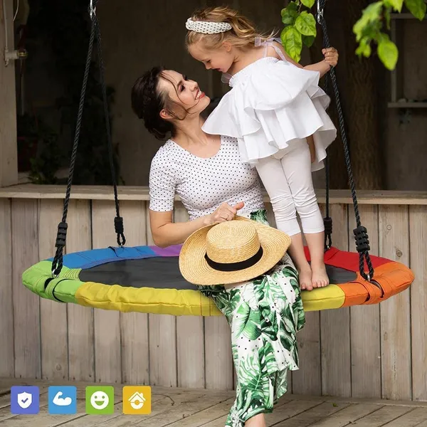 Reznor_Multicolor_Swing_40_Inch_85_Kg_Load_Capacity_Fabric_Includes_Hanging_Kit_For_Kids_Outdoor_Indoor_Heavy_Duty_Safe_Durable_Swing