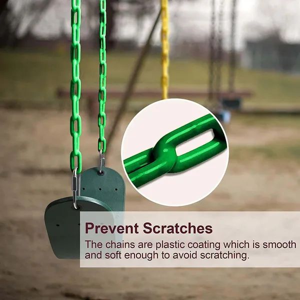 Reznor_Combo_Park_Indoor_Outdoor_Swing_Bucket_Seat_Swing_With_Chain_Green