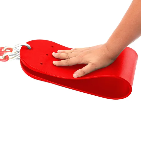 Reznor_High_Back_Full_Swings_Seats_Bucket_Swing_Heavy_Duty_With_1_5_Meter_Chain_Playground_Swing_Set_Accessories_Replacement_4_Oval_Shape_Stainless_Steel_Screw_Link_Snap_Hooks_For_Kids_Adults_Red