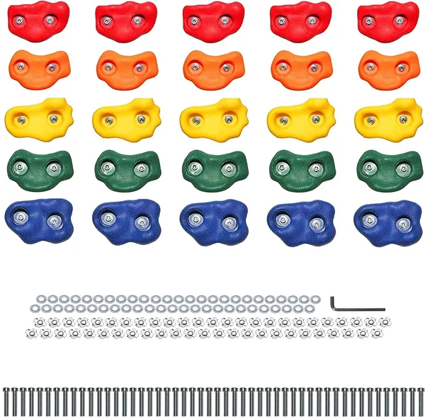 Reznor_12_Pcs_Rock_Climbing_Holds_For_Kids_Adults_Multi_Size_Wall_Grips_With_Hardware_For_Indoor_Outdoor_Playground_Treehouse_Home_Gym