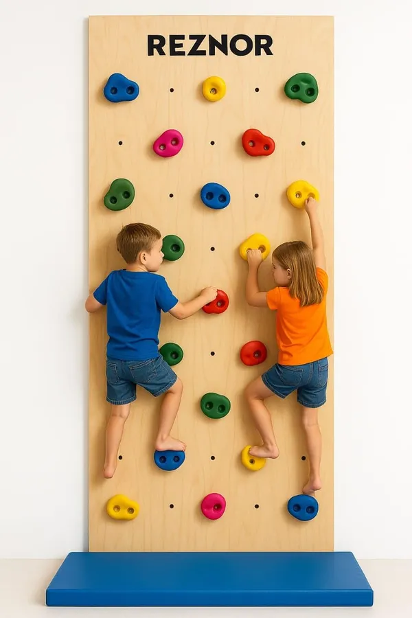 Reznor_Multisize_Large_Rock_Climbing_Holds_Play_Set_For_Kids_Adult_Wall_Climbing_Stone_For_Diy_Children_Playground_Wall_Wood_Block_Pack_Of_24