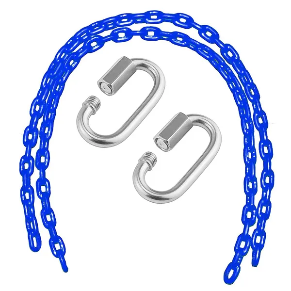 Reznor_60_Inch_Swing_Chains_Set_Fully_Plastic_Coated_With_2_Quick_Links_Anti_Rust_Iron_Link_Carabiner_Hooks_Chains_For_Playground_Kids_Swing_Seat_Blue