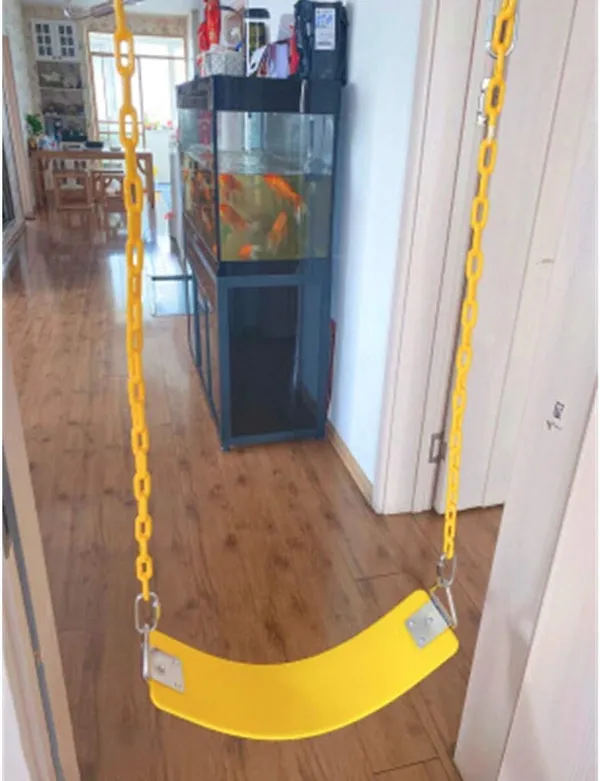 Reznor_60_Inch_Swing_Chains_Set_Fully_Plastic_Coated_With_2_Quick_Links_Anti_Rust_Iron_Link_Carabiner_Hooks_Chains_For_Playground_Kids_Swing_Seat_Red