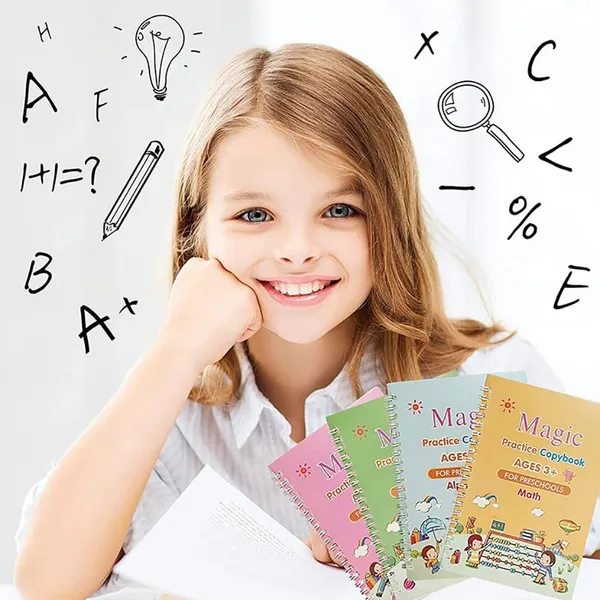Reznor_4_Pack_Practice_Copybook_That_Can_Be_Reused_Calligraphy_Set_For_Kids_Number_Math_Drawing_Alphabet_Handwriting_Book_Repeatedly_Letter_Writing_Copybook