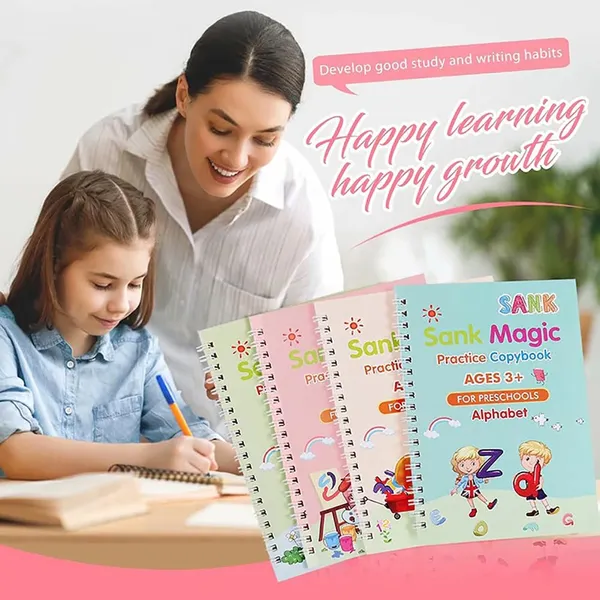 Reznor_4_Pack_Practice_Copybook_That_Can_Be_Reused_Calligraphy_Set_For_Kids_Number_Math_Drawing_Alphabet_Handwriting_Book_Repeatedly_Letter_Writing_Copybook