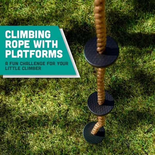 Reznor_6_5ft_Kids_Climbing_Rope_With_5_Plastic_Knots_Ideal_For_Tree_Houses_And_Climbing_Frames_Swing_Set_Backyard_Outdoor_Play_Red