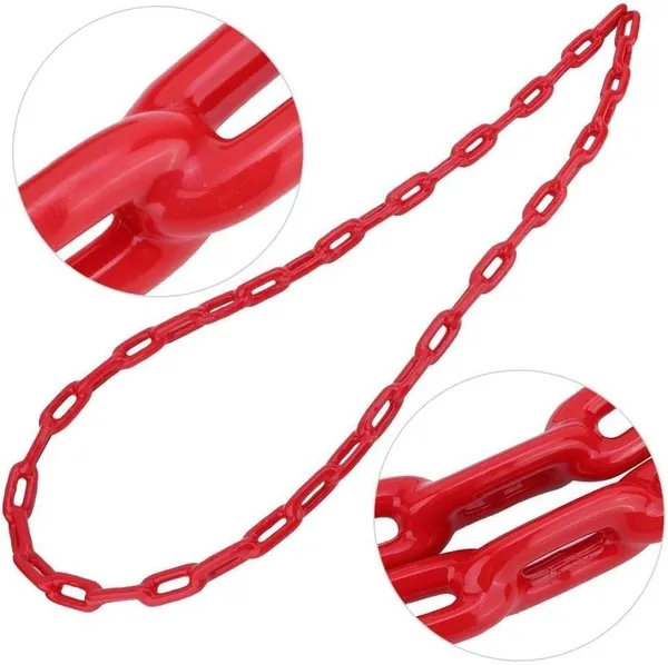 Reznor_Heavy_Duty_Thermoplastic_Coated_Metal_Link_Chain_Set_For_Hammock_Swing_Indoor_Outdoor_Red_1_5_Meter