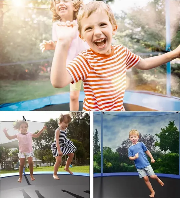Reznor_6_Feet_Trampoline_With_Enclosure_Safety_Net_Jumping_Pad_For_Children_Kids_Adults_Indoor_Outdoor_Backyard_Fitness_Exercise_Recreational_Trampolines_Blue
