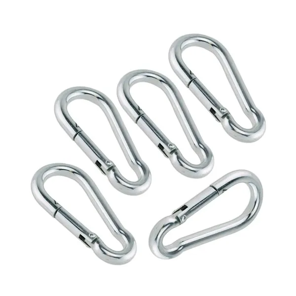 8mm_Galvanized_Steel_Snap_Hook_Carabiner_Multipurpose_Metal_Hook_For_Gym_Cable_Climbing_Swing_Fitness_Equipment_Home_Utility_Strong_Carabiner_Pack_Of_5