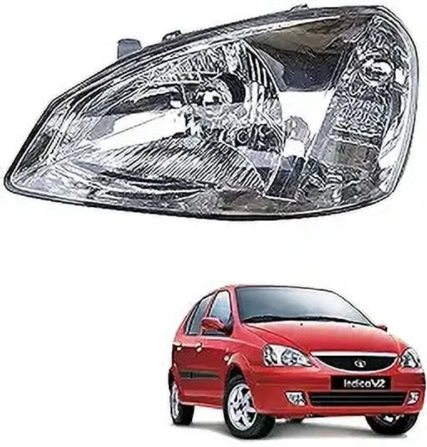 Headlight_suitable_for_Tata_Indica_V2_Left_/Passenger_Side_without_Bulb