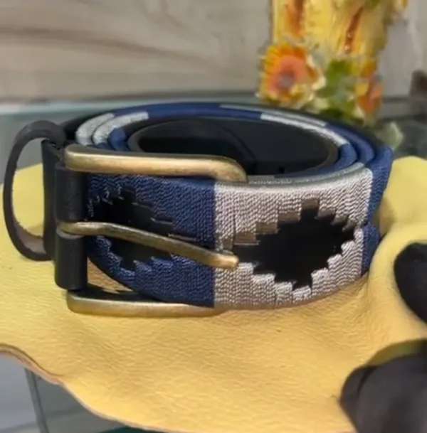 Navy_Blue_Woven_Fabric_Colour_Block_Casual_Belt_For_Unisex