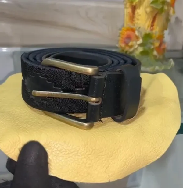 Black_Grain_Leather_Textured_Casual_Belt_For_Unisex