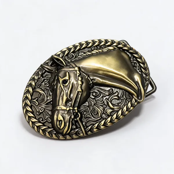 Brass_Metal_Antique_Horse_Head_Embossed_Belt_Buckle_For_Unisex