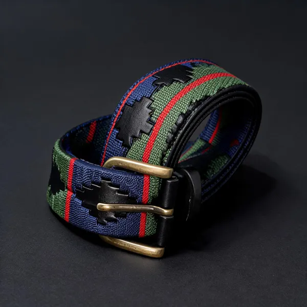 Multicolor_Woven_Striped_Casual_Belt_For_Unisex