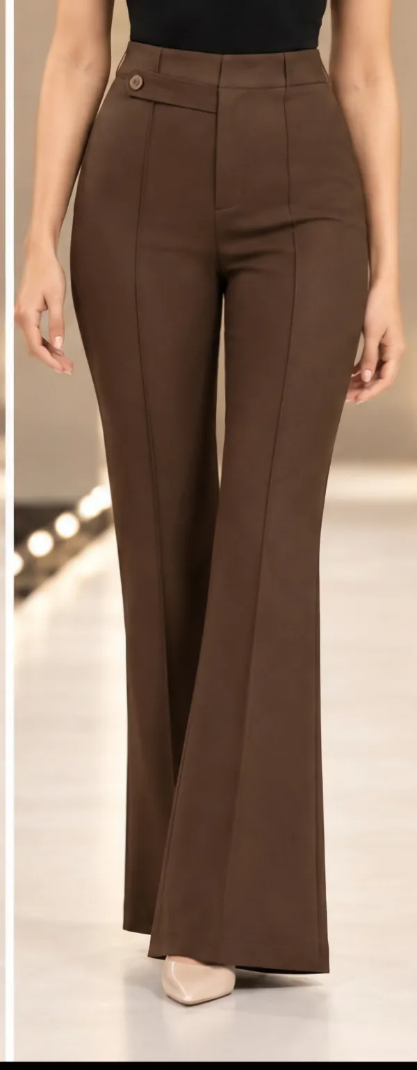 Brown_High_Waist_Flared_Trousers_for_Women