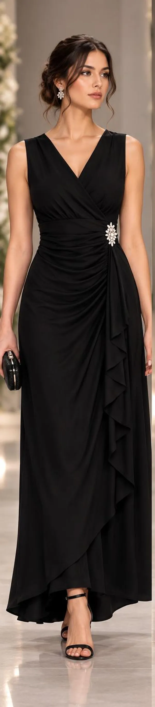 Black_Draped_Maxi_Dress_for_Women