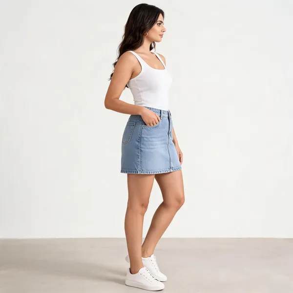 Blue_Denim_High_Rise_Mini_Skirt_For_Women
