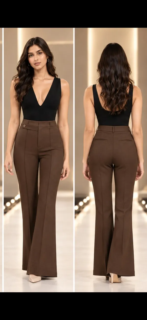 Brown_High_Waist_Flared_Trousers_for_Women