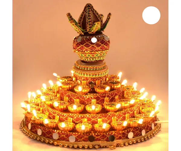 Multicolor_Kalash_Diya
