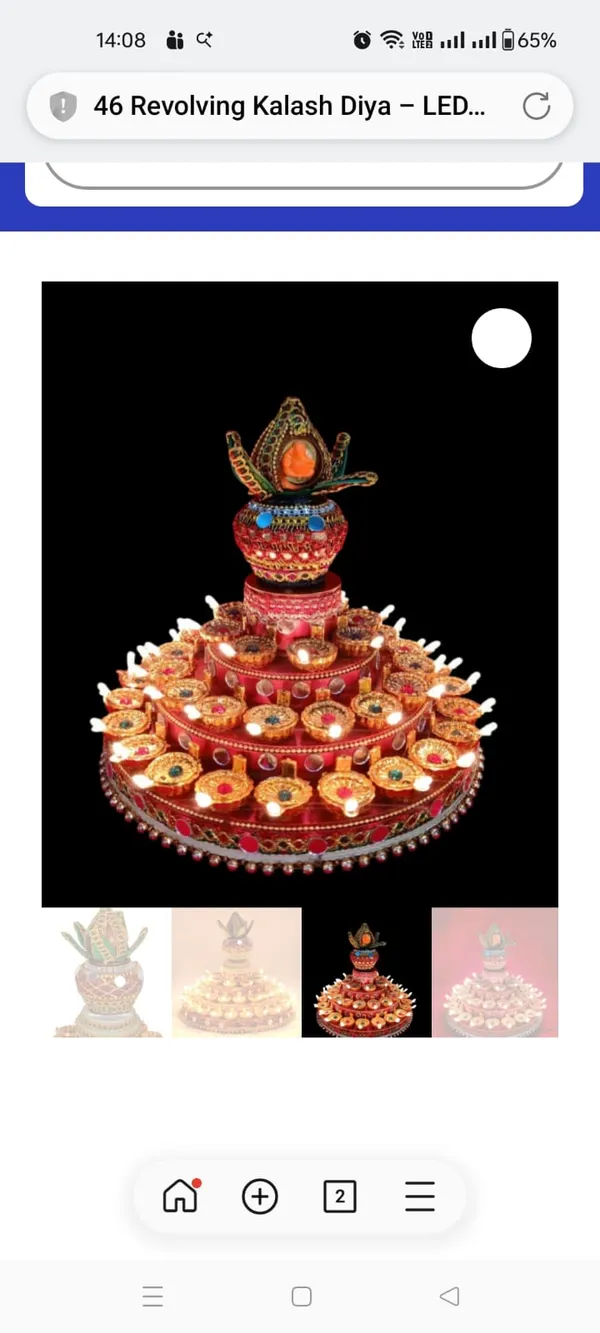 Multicolor_Kalash_Diya