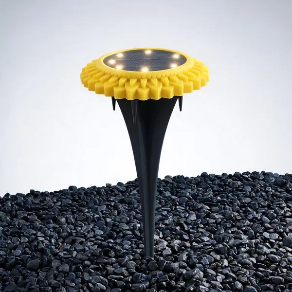 Solar_LED_Sunflower_Waterproof_Pathway_Stake_Garden_Lights_Set_Of_4