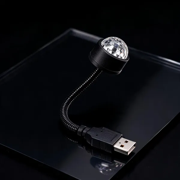 Usb_Star_Night_Light_Projector_With_Mini_Disco_Ball_Multicolour
