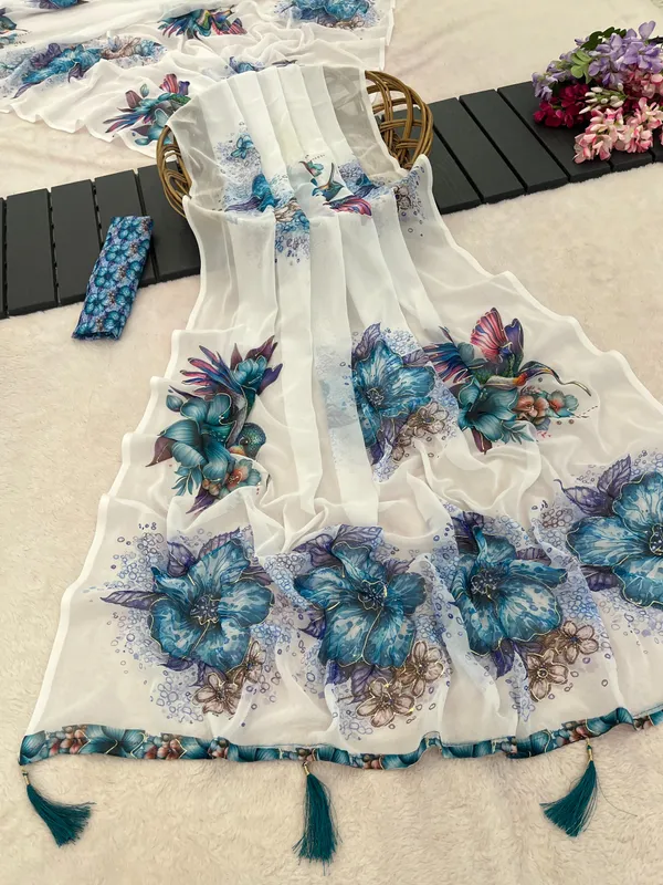 White_Sheer_Floral_Printed_Dupatta_For_Women