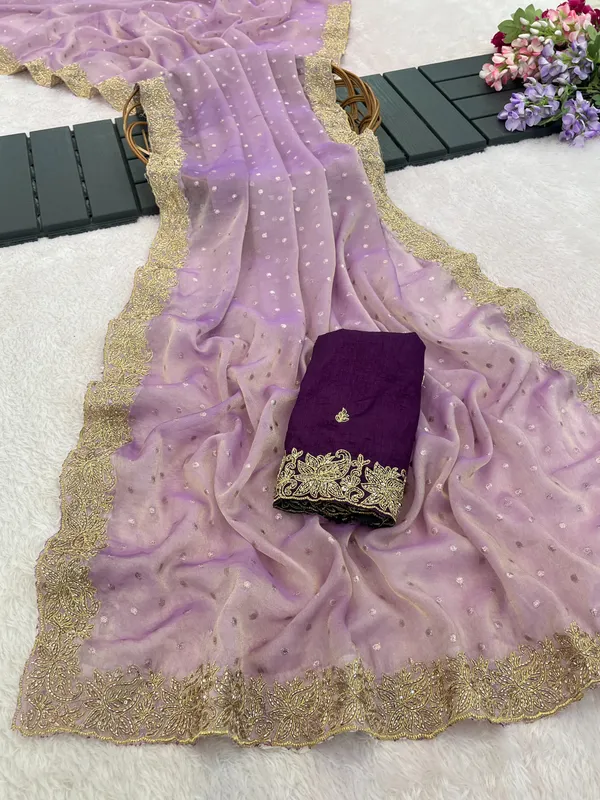 Lavender_Sheer_Embellished_Saree_For_Women