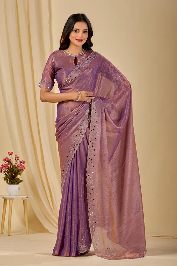 Purple_Net_Embellished_Saree_For_Women