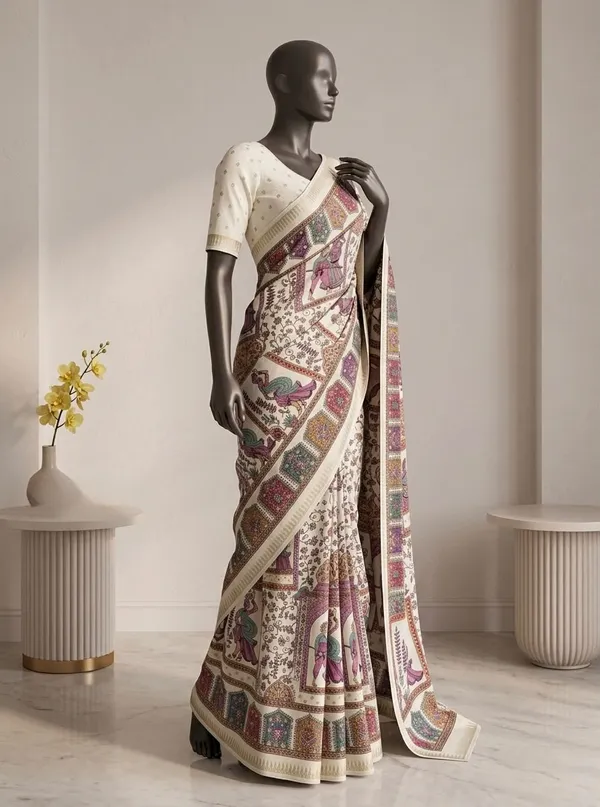 Multicolor_Printed_Saree_For_Women