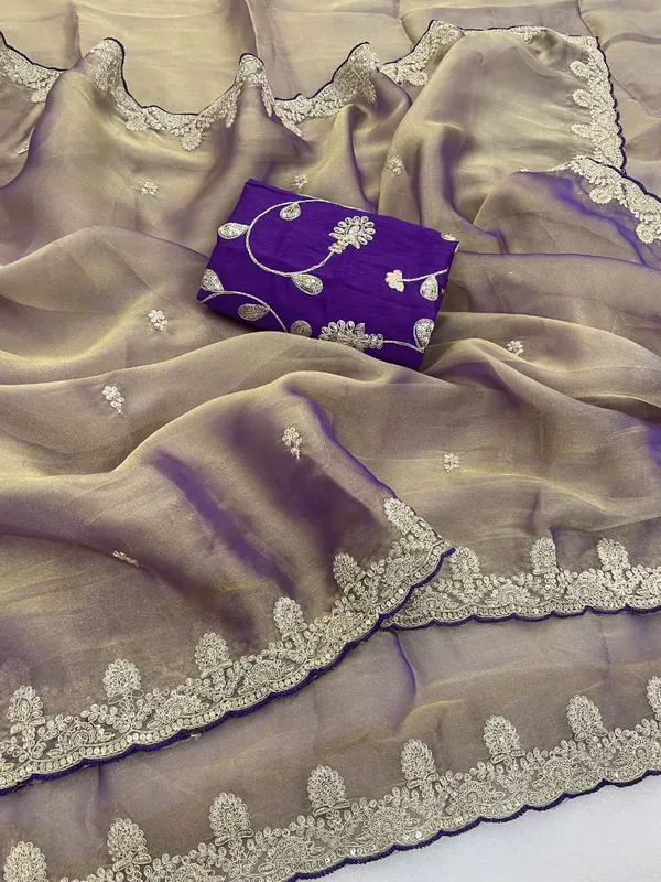 Grey_Embroidered_Saree_For_Women