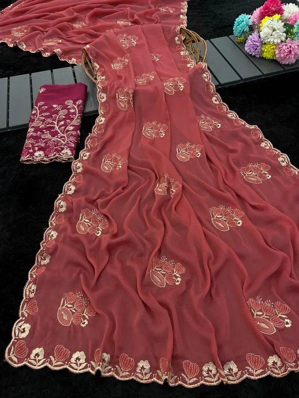 Rose_Embroidered_Saree_For_Women