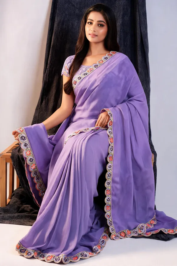 Lavender_Embroidered_Saree_For_Women