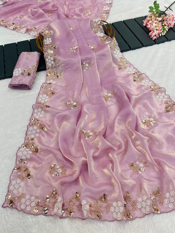 Lavender_Organza_Embroidered_Saree_For_Women