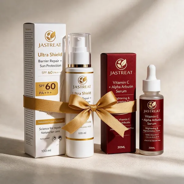 Jastreat_Vitamin_C_Alpha_Arbutin_Serum_Spf_60_Sunscreen_Set