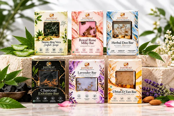 Jastreat_Herbal_handmade_soap_combo_pack_of_6