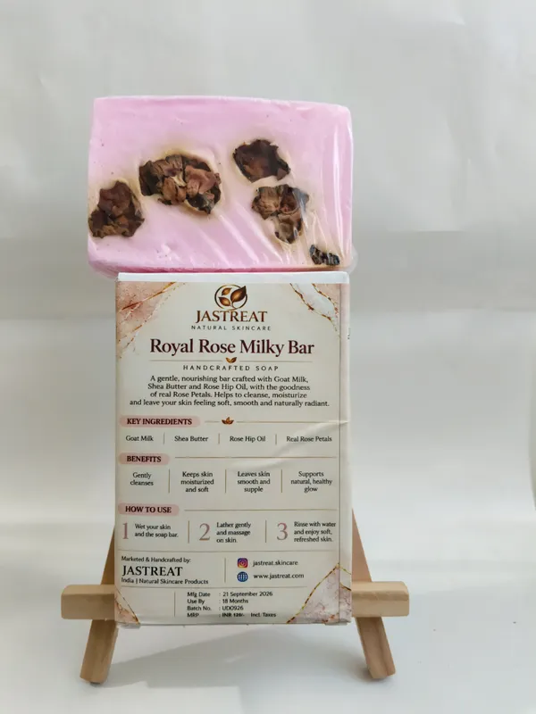 Jastreat_Royal_Rose_Goat_Milk_Shea_Butter_Handcrafted_Soap_-_Pack_of_3