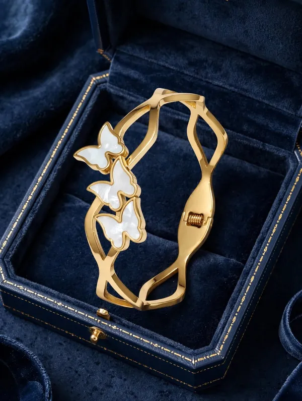 Gold_Plated_Butterfly_Bangle_for_Women