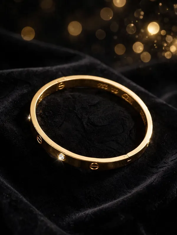 Gold_18K_Screw_Motif_Bracelet_for_Women