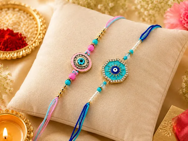 Evil_Eye_Beaded_Thread_Rakhi_Set