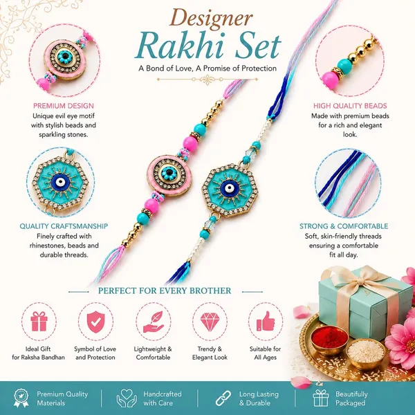 Evil_Eye_Beaded_Thread_Rakhi_Set