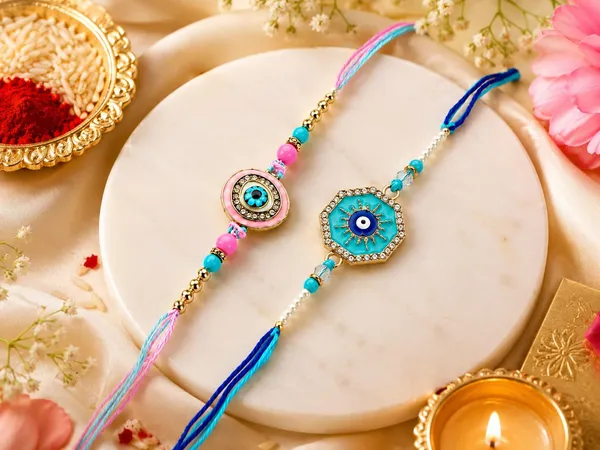 Evil_Eye_Beaded_Thread_Rakhi_Set