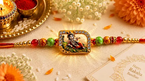 Krishna_Rakhi_With_Crystal_And_Beads